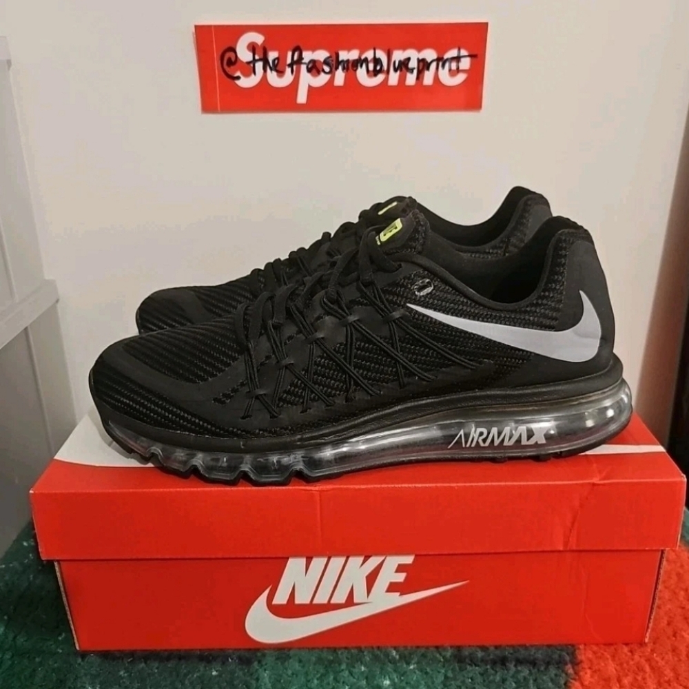 Nike Air Max 2015 Black Sneakers